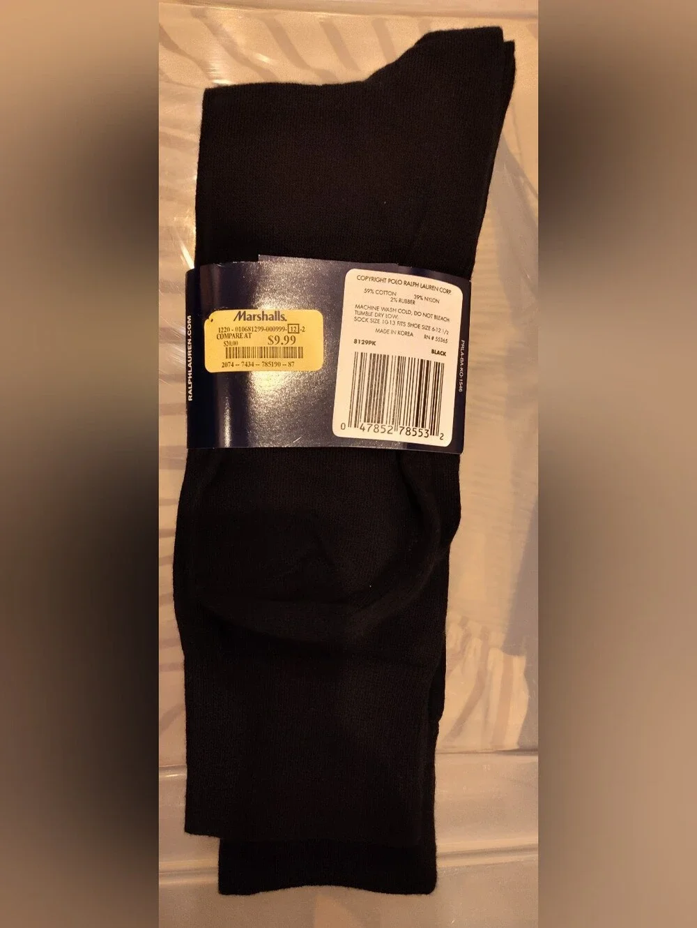 Polo by Ralph Lauren, Stafford & MAX GREY Dress Socks with Embroidered Pony